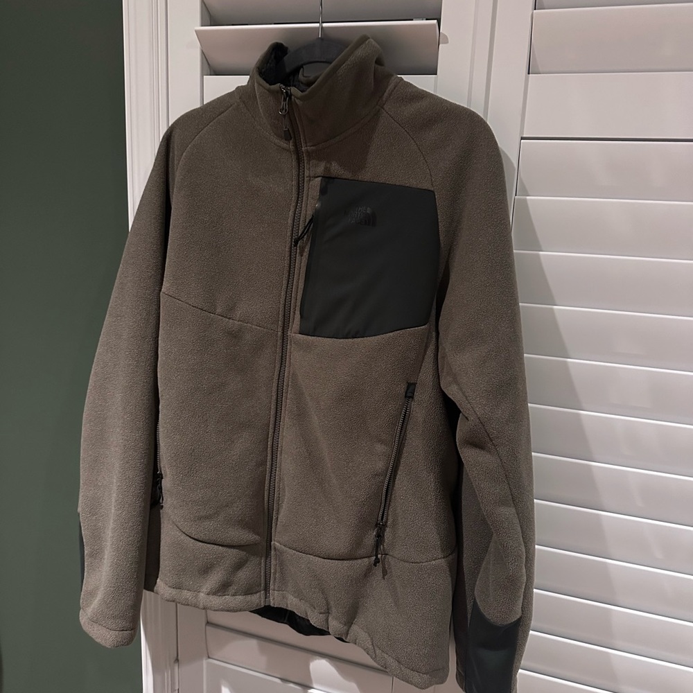 Men's Brownish / Olive tone Jacket with dark gray Accents